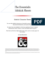 Essentials Sidekick Sheets v2