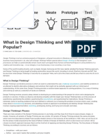 What Is Design Thinking and Why Is It So