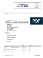 Technical Specification Ref. Kit: Copy No. 1 2 3 4 5 6 Destination CU Sal D&R Prod Ass QD