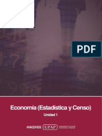 Unidad I - Contenido - Economia (Estadística y Censo)