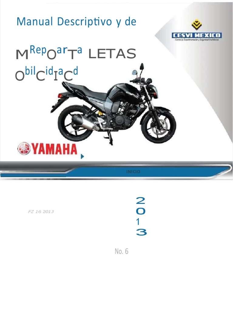 2013 YAMAHA FZ8 SERVICE MANUAL PDF visual data 2