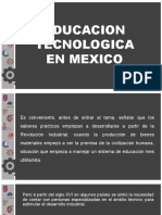 01 EDUCACION TECNOLOGICA EN MEXICO (Educacion Tecnica Siglos XIX y XX)