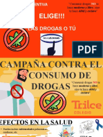 Diapositivas para La Campaña de Las Drogas