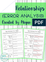(Error Analysis) : Angle Relationships
