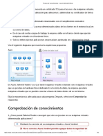 Prueba de Conocimientos - Learn - Microsoft Docs