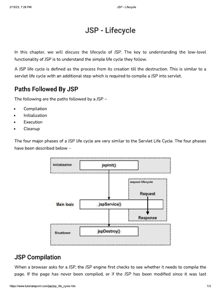 JSP 4 | PDF