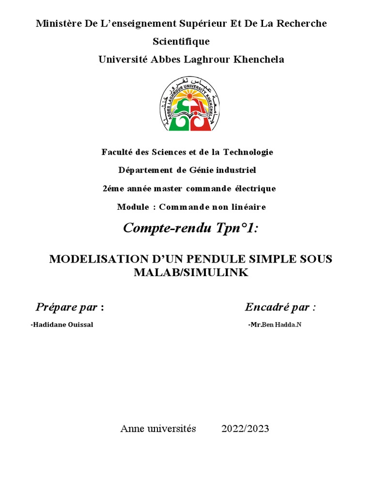 TP - 01 CNL | PDF | Méthodes et références pédagogiques