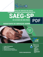 Apostila - Saeg - 2021 - Assistente Administrativo