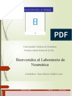 Bienvenidos Al Laboratorio de Neumatica.