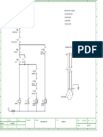 Diagrama de comando e potência da serra 90 graus