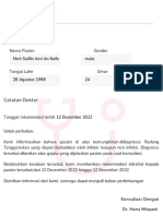 Dokumen PDF Surat Sakit Halodoc