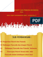 Tugas Pancasila, Pekerti Dan Pemuda Indonesia