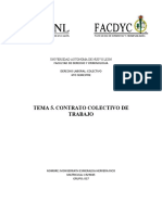 Tema 5. Contrato Colectivo de Trabajo