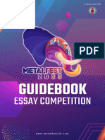 Guidebook Preliminary Round Essay