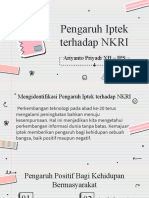 Pengaruh Iptek NKRI