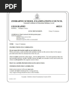 ZIMSEC O Level Combined Science Past Exam Paper 1 Set 2 | PDF ...