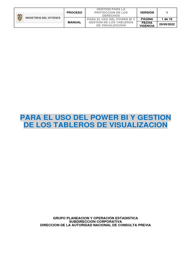 Manual Power BI y Gestión de Tableros | PDF | Archivo de computadora ...