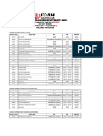 FE Timetable May 2011 - FBMP Students)