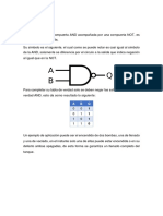 Compuertas lógicas NAND, NOR, XOR y XNOR