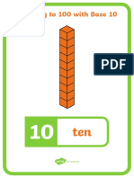 Counting to 100 in Base 10 Numbers