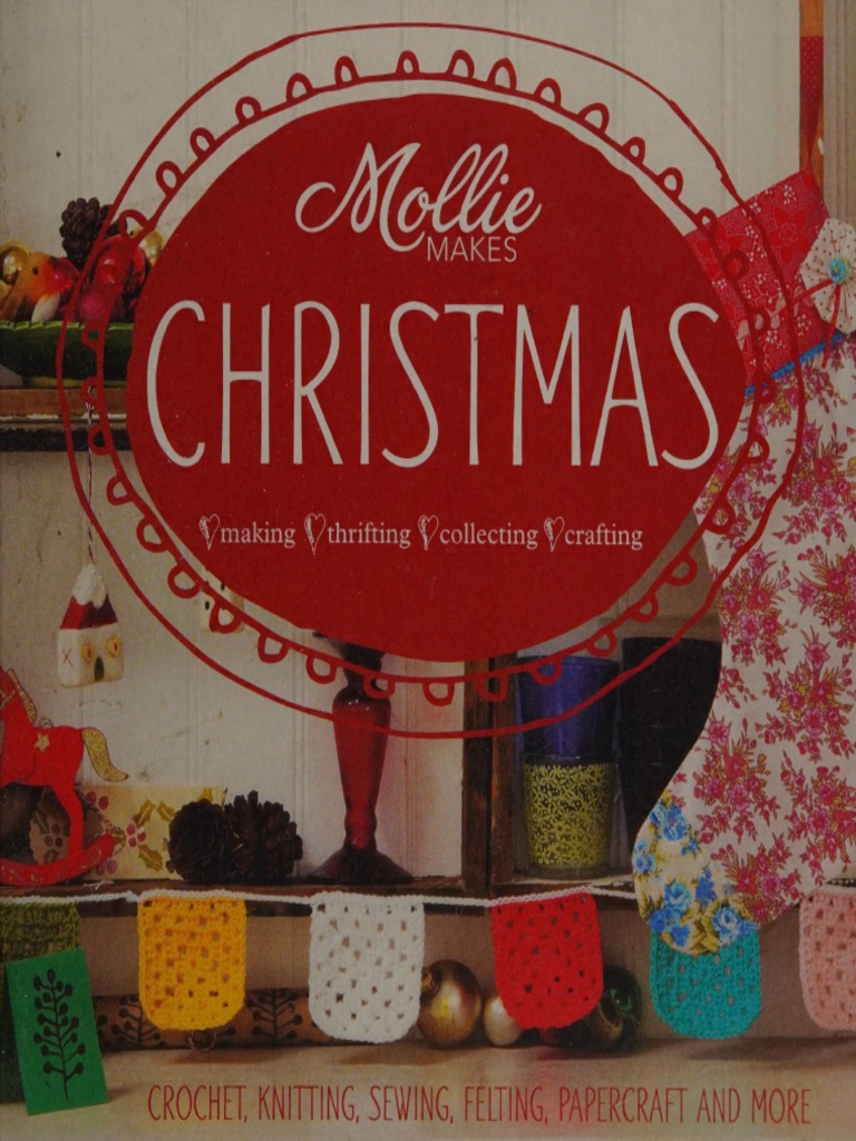 Mollie Makes Christmas PDF Crochet Embroidery