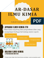 Dasar-Dasar Ilmu Kimia