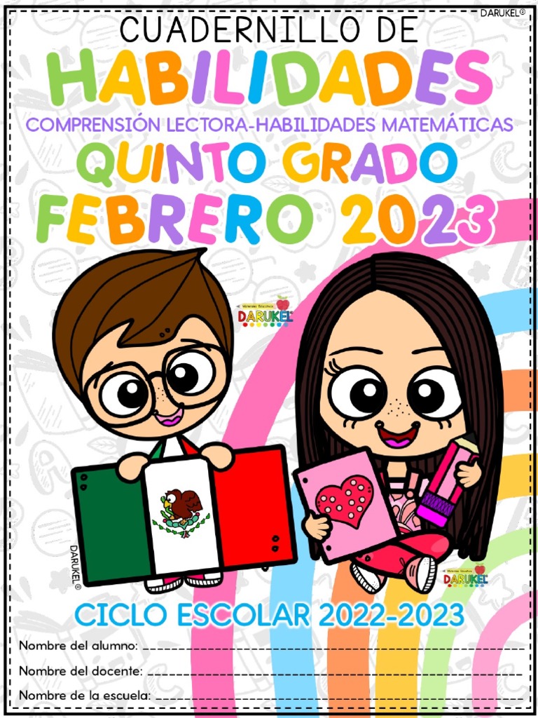 ??5° Feb1 Habilidades Darukel Parte 1 22-23 | PDF