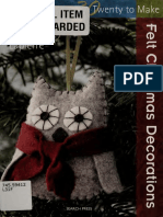 Twenty To Make - Felt Christmas Decorations - Lapierre, Corinne