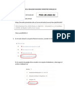 Actividades A Realizar Segundo Semestre Paralelo B