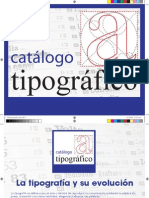 Catalogo Tipografico