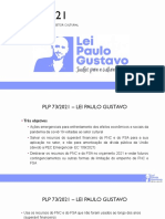 Lei Paulo Gustavo PLP 73 2021