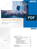 Unidad 5. Técnicas de Intervención en Terapia Familiar