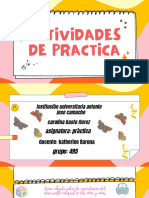 Actividades práctica desarrollo integral niños