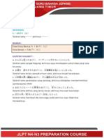 Sample Materi JLPT N3