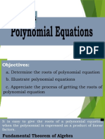 1 Zeros Polynomial Equations
