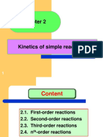 Chapter 2. Kinetics of Simple Reactions