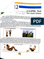Assessing physical fitness with the AAHPER Test