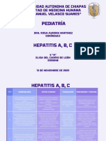 Cuadro Comparativo de Hepatitis Viral en La Infancia