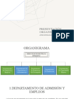 Organigrama Relaciones Publicas