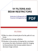 Filters and Beam Restrictors.