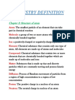 F4 F5 Chemistry Definition