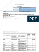 PLAN ACADEMICO I PARCIAL CIVICA 8° Grado