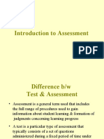 Assessment Introduction