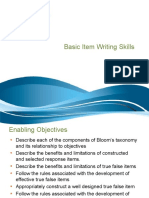 Basic Item Writing Principles I.ut