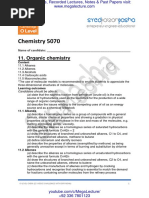 Organic Chemistry by Sir Pasha O Level 1