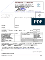 L I II Revalidation Application