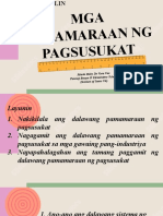 Epp 4 Industrial Arts-Aralin 2 - Mga Pamamaraan NG Pagsusukat