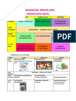 Programacion Verano Inicial 2023