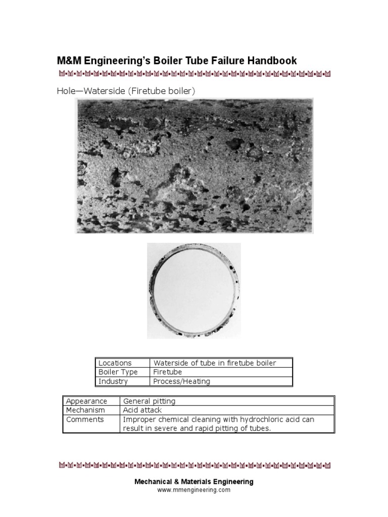 Sample of Boiler Tube Failures PDF Boiler Pipe (Fluid Conveyance)