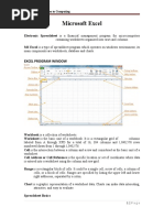 Excel Handout